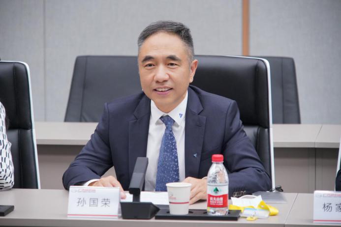 说明: 4德国莱茵TÜV大中华区工业服务与信息安全副总裁孙国荣致辞