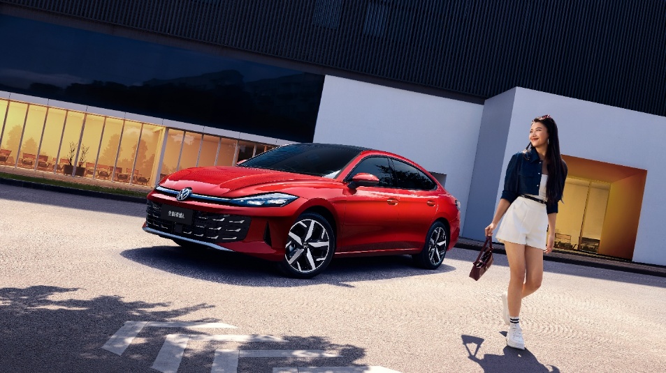 A person walking next to a red carAI-generated content may be incorrect.